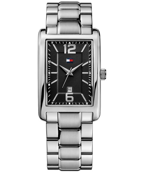 tommy hilfiger watch silver